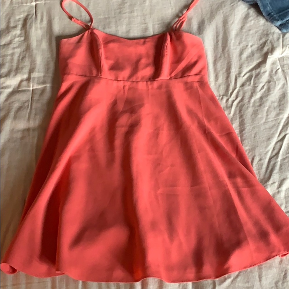 Forever 21 medium pink/salmon dress